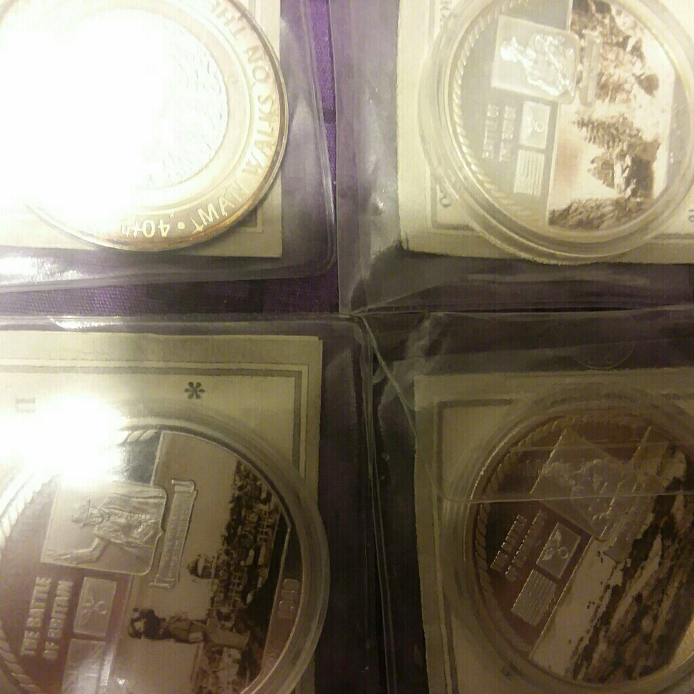 Battle of WWII coins